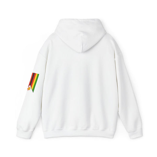 Zimbabwe Bird Hoodie - "Zimbabwe Flag Bird Unisex Hoodie"