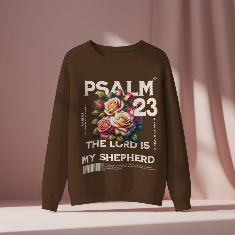 Psalm 23 Sweatshirt - Christian Fairh Wear Uk, Women's Sweatshirt UK