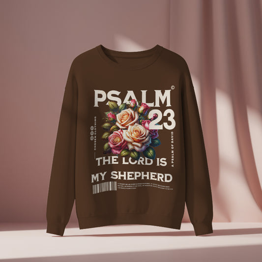 Psalm 23 Sweatshirt - Christian Fairh Wear Uk, Women's Sweatshirt UK