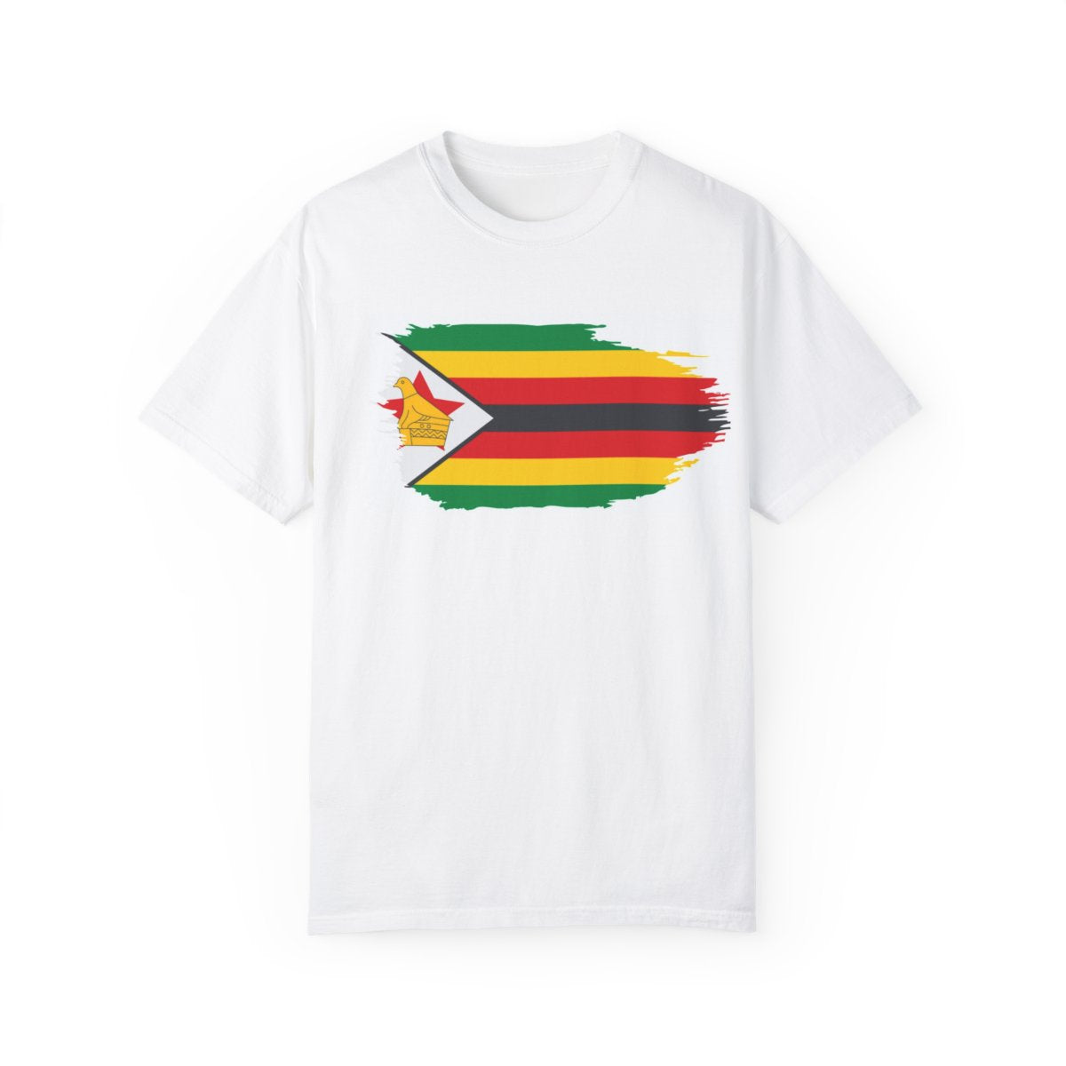 Zimbabwe Distressed Flag