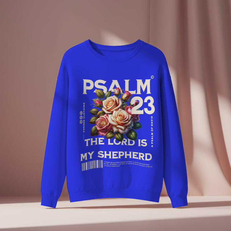 Psalm 23 Sweatshirt - Christian Fairh Wear Uk, Women's Sweatshirt UK